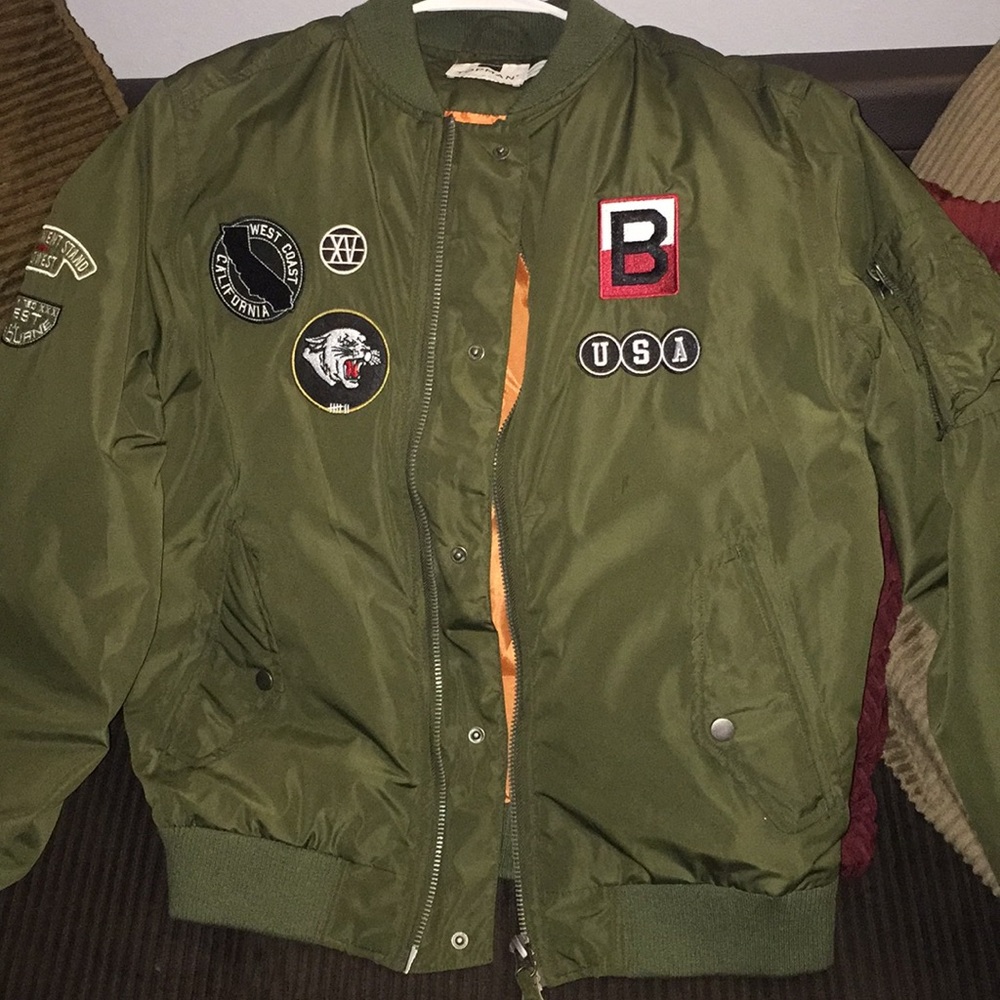 Topman flight jacket